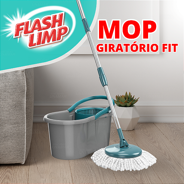 Mop Giratório Fit com Balde Flashlimp