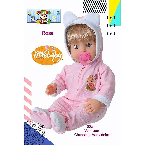 Boneca Mikebaby  - Miketa Brinquedos