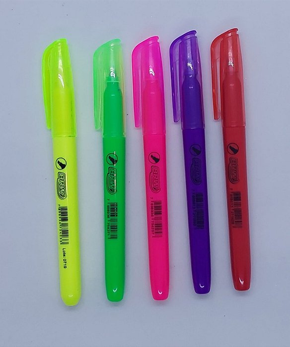 Marca Texto fluorescente BRW