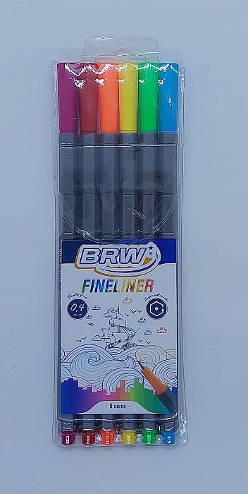 Caneta Fineliner BRW