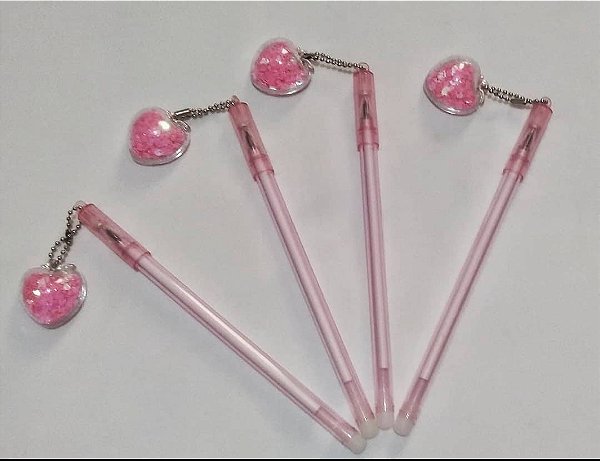Caneta Coração Peach