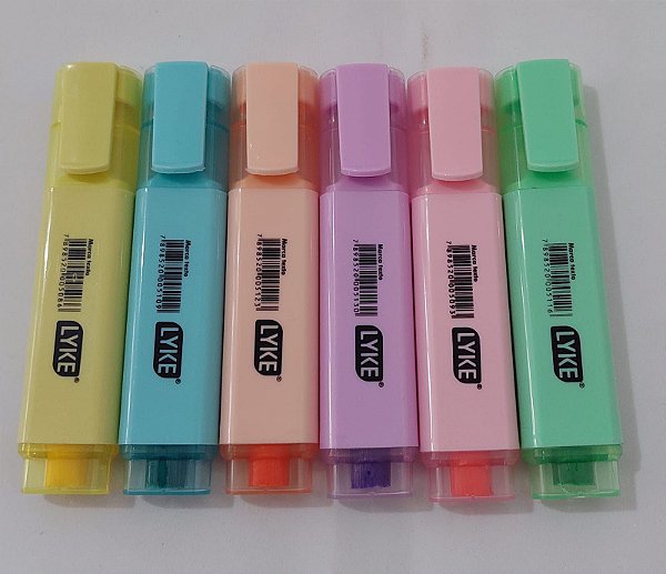Marca Texto Pastel Lyke