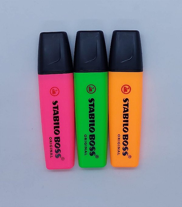 Marca Texto Stabilo Boss Neon