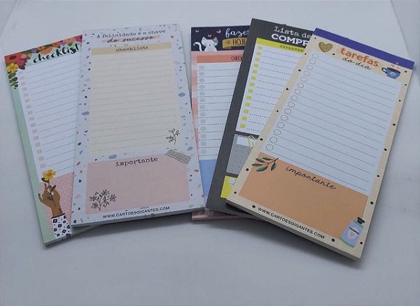 Notepad Magnético Cartões Gigantes
