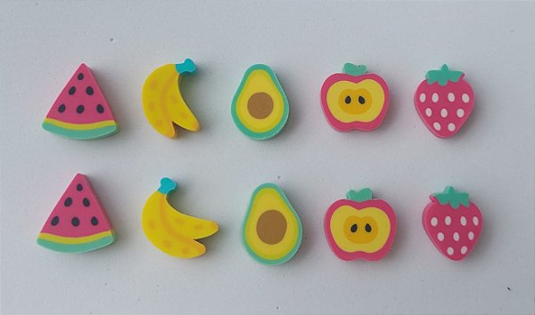 Kit-Mini Borracha Fantasia Fruta
