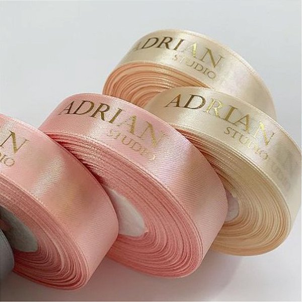 Fita de Cetim 38mm Personalizado Hotstamping