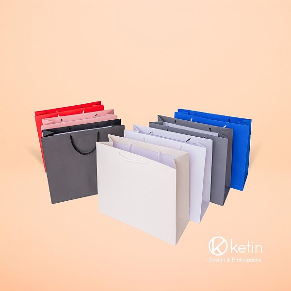 Sacola de Papel GG 35x40x15 cm