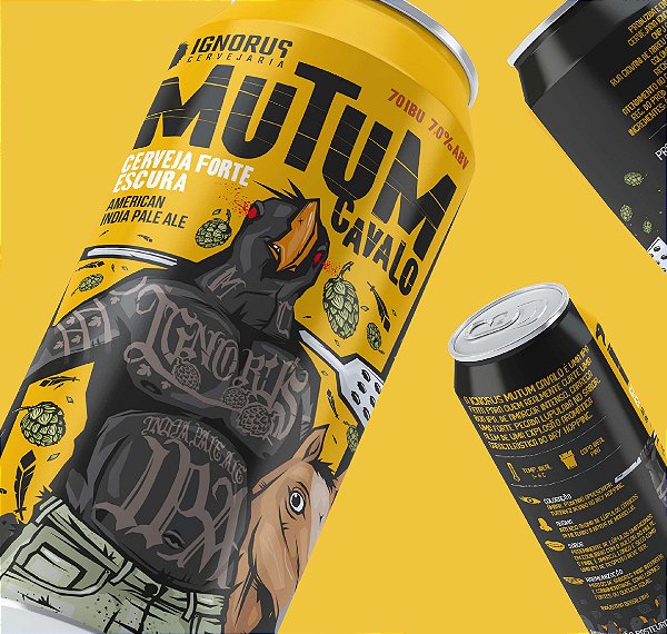 Cerveja Ignorus Mutum Cavalo IPA 473mL