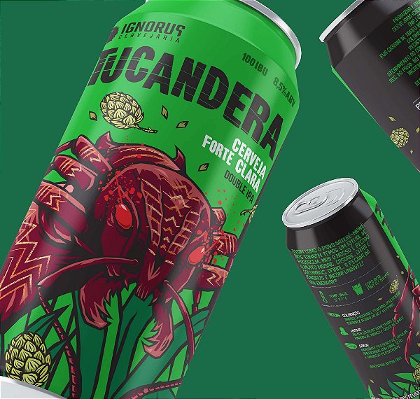 Cerveja Ignorus Tucandera Double IPA 473mL