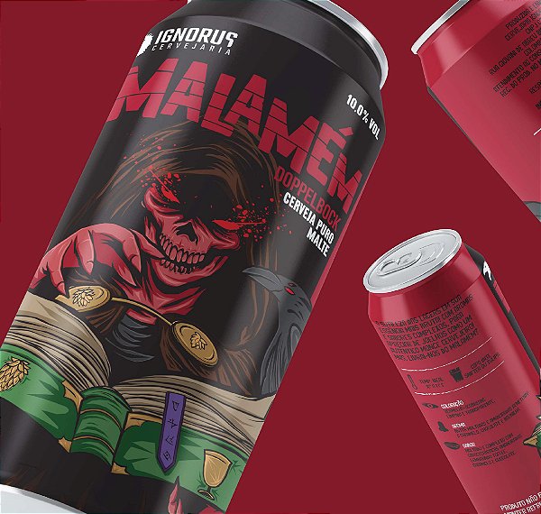 Cerveja Ignorus Malamém Doppelbock 473mL