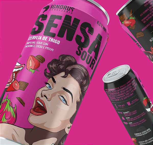 Cerveja Ignorus Sensasour 473mL