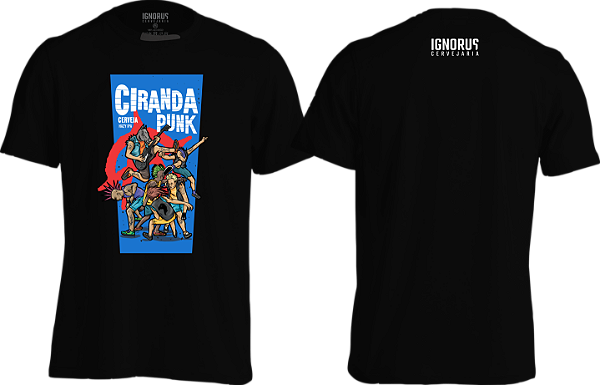 Camiseta Ciranda Punk