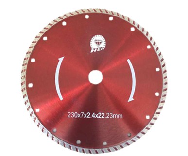 Disco de corte turbo Ø 230 mm HESS