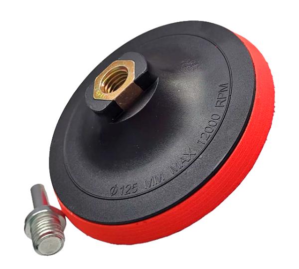 Prato/suporte rígido c/ espuma EVA c velcro 5”
