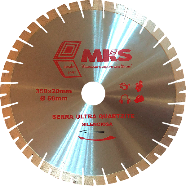 Serra Ultra Quartzite de 350 mm MKS