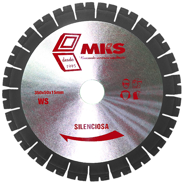 Serra Silenciosa WS 350 mm MKS