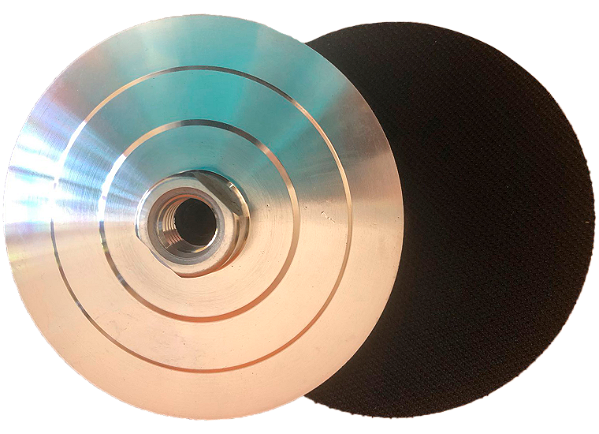 Suporte Velcro Alumínio 100 mm M14 – Ultra Rígido