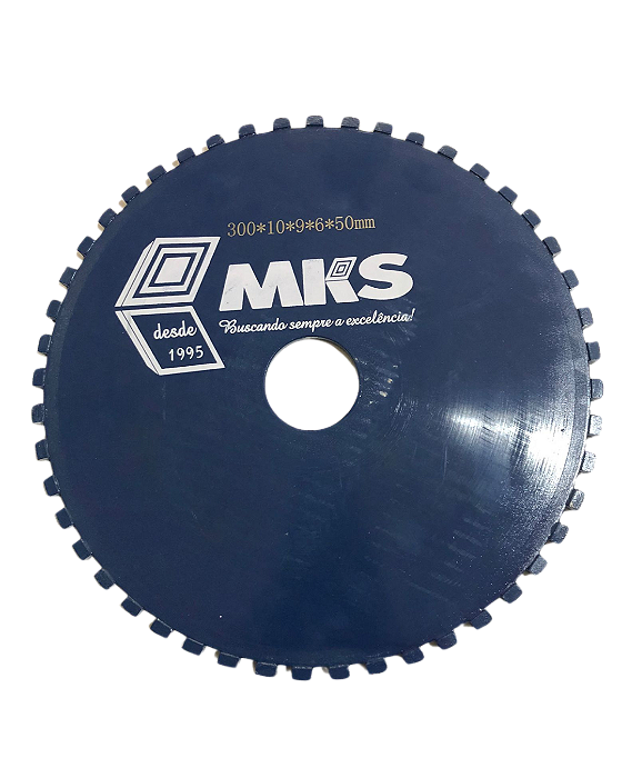 Fresa diamantada para rebaixo 300 mm x 10 mm MKS