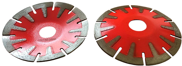 Disco Diamantado Curvo Segmentado 115 mm