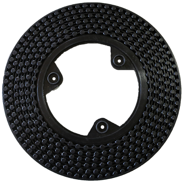 Escova De Sisal Para Enceradeira Electrolux Wallita 3 Furos