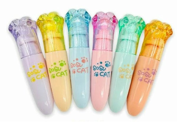 Kit Mini Marca Texto Patinha