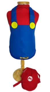 Fantasia PET do Super Mário e Luigi