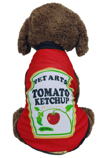 Fantasia PET de Ketchup e Mostarda