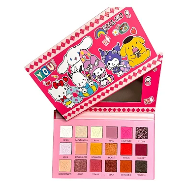 Paletas de Sombras Turma da Hello Kitty