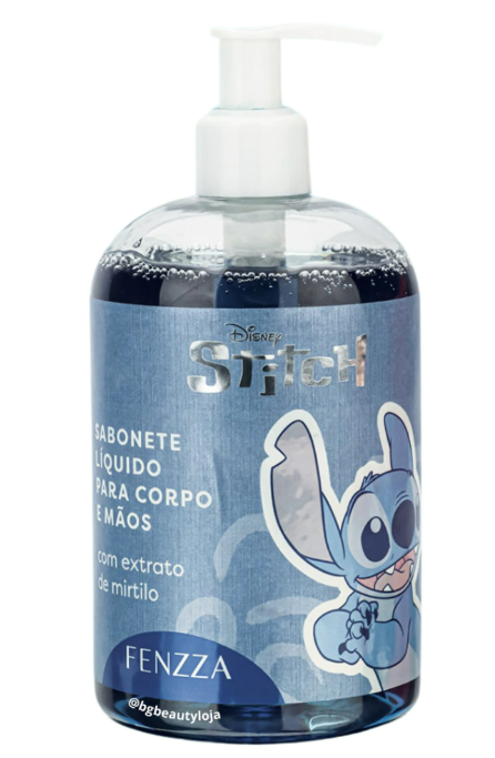 Sabonete Líquido para Corpo e Mãos Stitch Fenzza