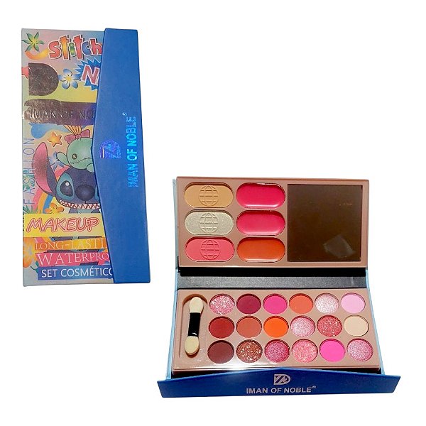 Kit de Maquiagem Stitch Glam Pocket