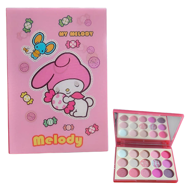 Paletas de Sombras Turma da Hello Kitty Holograma