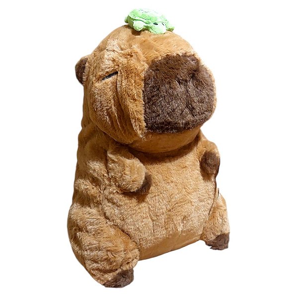 Mochila Capivara de Pelúcia