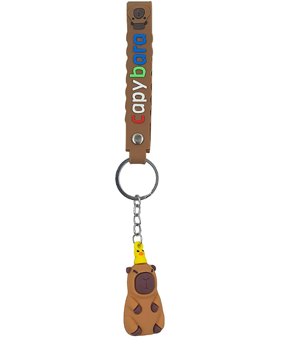 Chaveiro Capivara Megagift – Fofura para levar com você