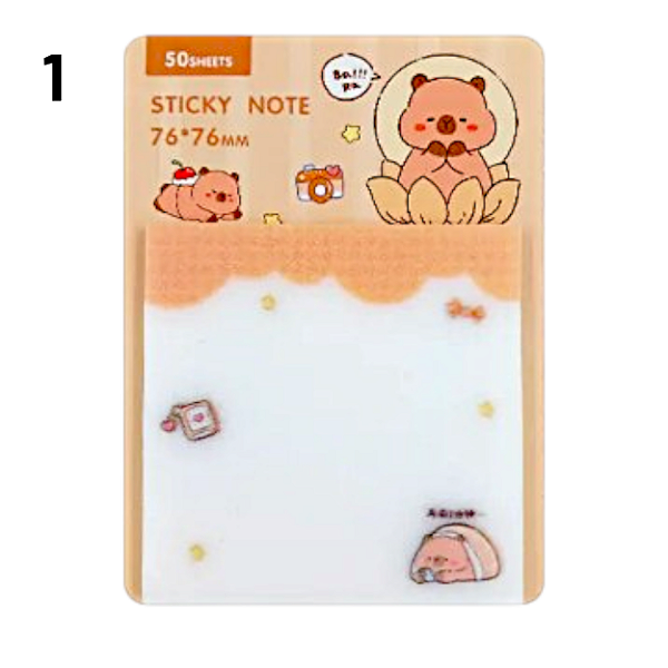 Post-it Capivara Transparente