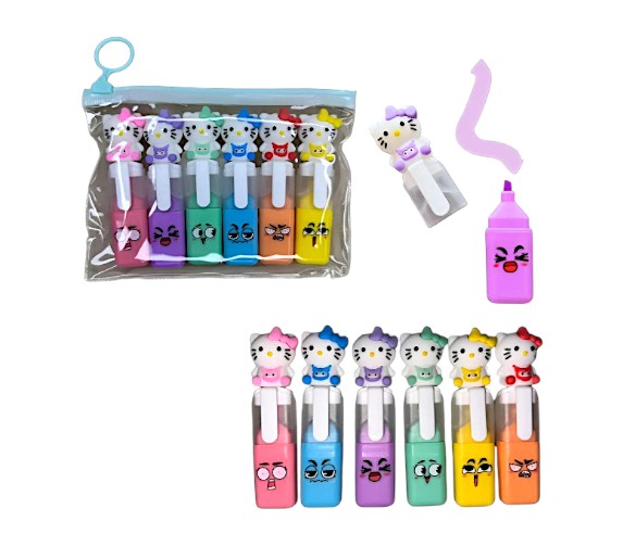 Kit Marca Texto Hello Kitty