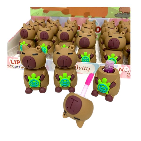 Gloss Chaveiro Capivara 3D