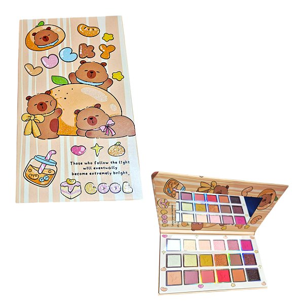 Paleta de Sombras Capivara
