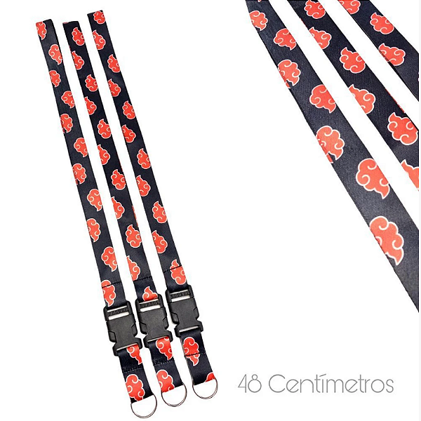 CORDÃO CHAVEIRO NARUTO