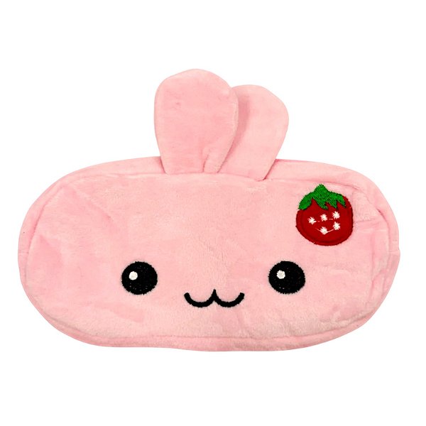 Estojo de Pelúcia Bichinhos – Gatinho e Coelhinho