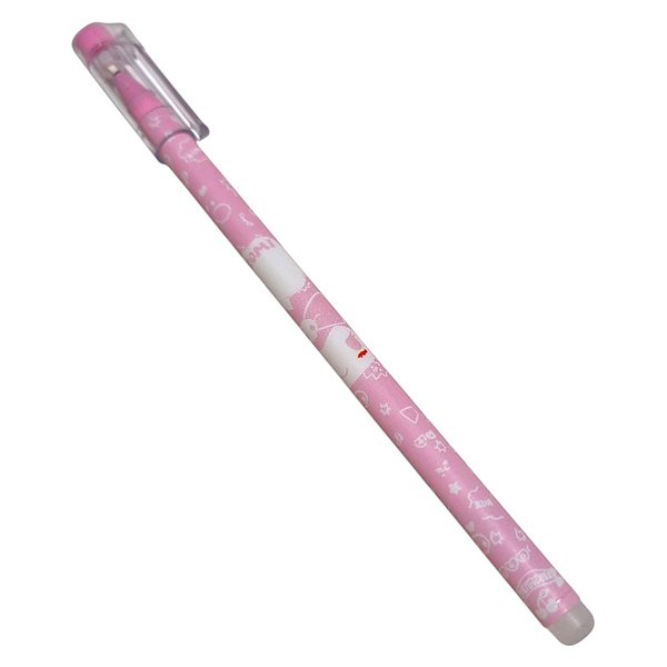 Caneta Gel Apagável Turma da Hello Kitty 0,5mm