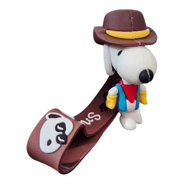 Chaveiro Snoopy Silicone Personagem Colorido Colecionável