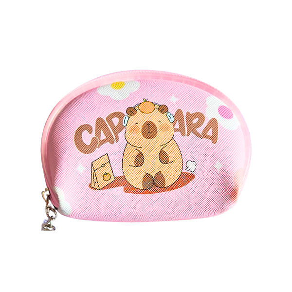 Porta Moeda Capivara Chaveiro – Praticidade e Diversão em um Só Acessório