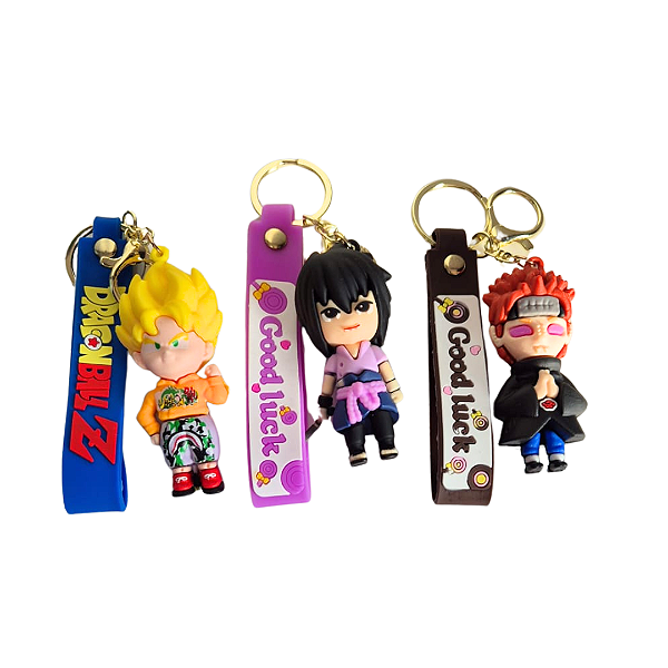 Chaveiros Colecionáveis de Animes