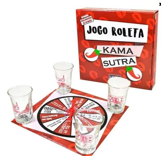 Jogo roleta 4 shots bebidas desafios