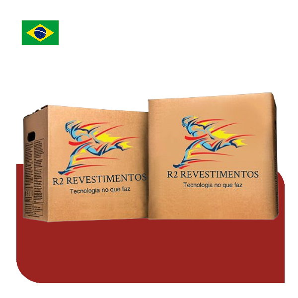Tinta Eletrostatática Vermelha - RAL 3002