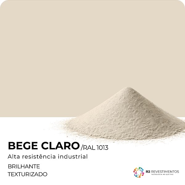 Tinta Bege Claro Brilhante RAL 1013