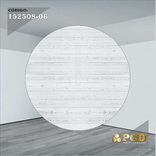 PAINEL REDONDO 1,5 x 1,5 MT -  tema - TRONCOS E MADEIRA Modelo 06 TECIDO EM - HELANCA