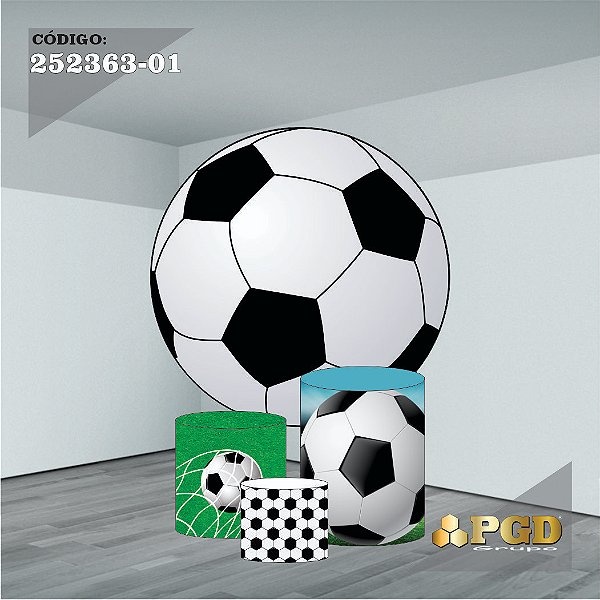 KIT VESTE FACIL P,M,G E PAINEL 1,5 x 1,5 tema - FUTEBOL GERAL Modelo 01 TECIDO EM - HELANCA
