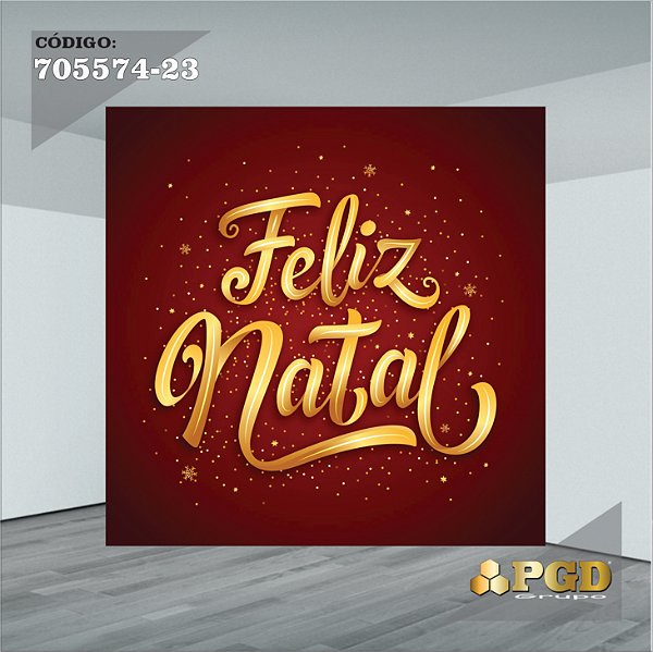 PAINEL RETANGULAR 4,00 X 2,48 MT tema - Natal Modelo 23 TECIDO EM - MICRO LIGHT
