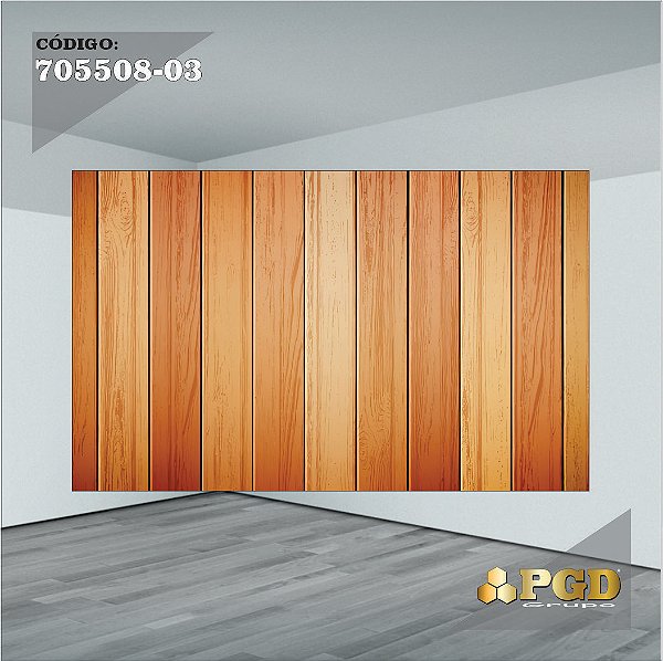 PAINEL RETANGULAR 4,00 X 2,48 MT tema - TRONCOS E MADEIRA Modelo 03 TECIDO EM - MICRO LIGHT